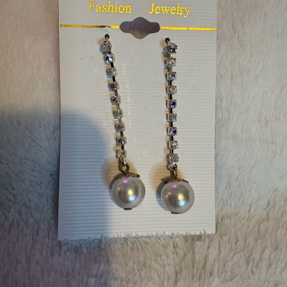 Elegant Silver Drop Earrings